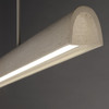 ET2 - E25237-CHK - LED Linear Pendant - Matera - Chaulk White