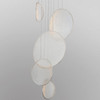 ET2 - E24976-PC - LED Pendant - Moonscapes - Polished Chrome