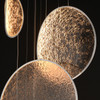 ET2 - E24976-PC - LED Pendant - Moonscapes - Polished Chrome