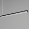 ET2 - E21370-BK - LED Linear Pendant - Hover - Black