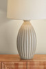 Hudson Valley - L2841-AGB/CTV - One Light Table Lamp - Box Elder - Aged Brass