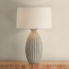 Hudson Valley - L2841-AGB/CTV - One Light Table Lamp - Box Elder - Aged Brass