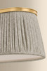 Hudson Valley - 8549-AGB - Three Light Linear - Valeria - Aged Brass