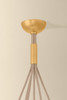 Hudson Valley - 6540-VGL - Seven Light Chandelier - Livonia - Vintage Gold Leaf