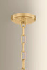 Hudson Valley - 5317-AGB/CCP - One Light Pendant - Southfields - Aged Brass