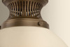 Hudson Valley - 4913-HB - One Light Flush Mount - Bruceville - Historic Bronze