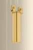 Hudson Valley - 4751-AGB/SWH - LED Pendant - Emmons - Aged Brass