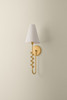 Hudson Valley - 3851-VGL - One Light Wall Sconce - Pine Hills - Vintage Gold Leaf