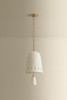 Hudson Valley - 3609-PBR/CIC - One Light Pendant - Omi - Patina Brass