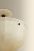 Hudson Valley - 3115-DB - One Light Semi Flush Mount - Nevins - Distressed Bronze