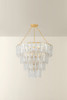 Hudson Valley - 1720-VGL - 21 Light Chandelier - Tappan - Vintage Gold Leaf