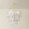 Hudson Valley - 1713-VGL - 13 Light Chandelier - Tappan - Vintage Gold Leaf