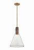Hudson Valley - 1613-PBR - One Light Pendant - West Hill - Patina Brass