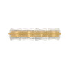 Hudson Valley - 1374-AGB - Four Light Wall Sconce - Fosterdale - Aged Brass