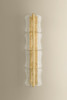 Hudson Valley - 1374-AGB - Four Light Wall Sconce - Fosterdale - Aged Brass