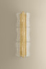 Hudson Valley - 1373-AGB - Three Light Wall Sconce - Fosterdale - Aged Brass