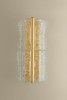 Hudson Valley - 1372-AGB - Two Light Wall Sconce - Fosterdale - Aged Brass