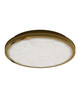 Currey and Company - 9999-0084 - LED Flush Mount - Aydan - Natural/Polished Antique Brass
