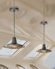 Currey and Company - 9500-0027 - One Light Pendant - Mariner - Antique Silver/Clear