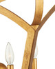 Currey and Company - 9000-1487 - Four Light Lantern - Coronet - Antique Gold Leaf