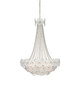 Currey and Company - 9000-1469 - Six Light Chandelier - Mallow - Clear / Champagne