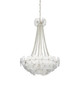 Currey and Company - 9000-1469 - Six Light Chandelier - Mallow - Clear / Champagne