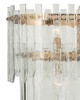 Currey and Company - 9000-1454 - Eight Light Chandelier - Electra - Clear / Antique Brass