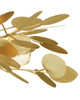 Currey and Company - 9000-1449 - Three Light Semi-Flush Mount - Lunaria - Contemporary Gold Leaf