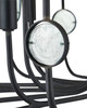 Currey and Company - 9000-1446 - 12 Light Chandelier - Ettore - Clear / Blacksmith