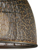 Currey and Company - 9000-1353 - One Light Pendant - Eduardo - Natural Iron/Brass