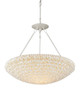 Currey and Company - 9000-1341 - LED Chandelier - Virtu - Natural/Pearlized White
