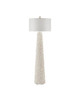 Currey and Company - 8000-0189 - One Light Floor Lamp - Turbinella - Sugar White / Natural