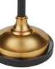 Currey and Company - 8000-0176 - One Light Floor Lamp - Haines - Bronze/Vintage Brass