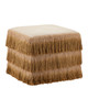 Currey and Company - 7000-1302 - Ottoman - Jute - Bronze / Beige