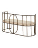 Currey and Company - 7000-1292 - Bench - Euclid - Antique Bronze