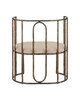 Currey and Company - 7000-1282 - Chair - Euclid - Antique Bronze