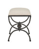Currey and Company - 7000-1252 - Ottoman - Agora - Bronze
