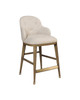 Currey and Company - 7000-1132 - Counter Stool - Vario - Chanterelle / Satin Brass