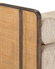 Currey and Company - 7000-1112 - Settee - Celebes - Autumn Toast / Natural