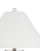 Currey and Company - 6000-1109 - One Light Table Lamp - Crystalline - Off-White / Clear