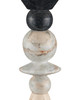 Currey and Company - 6000-1101 - One Light Table Lamp - Cairn - Natural / Midnight Black