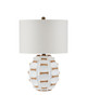 Currey and Company - 6000-1089 - One Light Table Lamp - Betel Nut - White