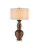 Currey and Company - 6000-1088 - One Light Table Lamp - Carterton - Marbleized Brown