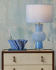 Currey and Company - 6000-1072 - One Light Table Lamp - Duende - Blue/Clear