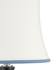 Currey and Company - 6000-1064 - One Light Table Lamp - Zeta - Gray Blue/Clear