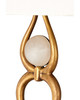 Currey and Company - 5900-0063 - LED Wall Sconce - Omorfos - Antique Brass / Natural White
