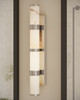 Currey and Company - 5800-0080 - LED Wall Sconce - Brenham - Natural/Nickel