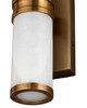 Currey and Company - 5800-0079 - LED Wall Sconce - Brenham - Natural/Vintage Brass