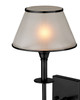 Currey and Company - 5500-0065 - LED Wall Sconce - Ronaldo - Matte Black / Frosted
