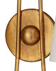 Currey and Company - 5000-0318 - Two Light Wall Sconce - Brayden - Antique Gold Leaf